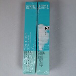(2) Eight Saints Tide & True Peptide Eye Serum Hyaluronic Acid Reishi Mushroom